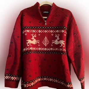 Lands End Holiday Sweater
